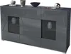 Vladon Sideboard Grömitz V1, Kommode mit 2 großen Türen und Produktbild-Vorschau 1