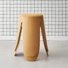 sweeek - 2er Set stapelbare Hocker, strukturierter Produktbild-Vorschau 2
