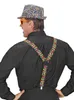 Konfetti Hosenträger - für Faschingskostüm Clown Produktbild-Vorschau 2