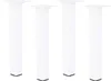 4er Set Möbelfüße Schrankfüße Weiss Eckig 25x25mm Sofafüße Produktbild-Vorschau 1