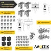 Avoltik Solar Halterung Ziegeldach Montageset Dach Produktbild-Vorschau 4