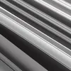 Bettwäsche 135x200 cm Set Grau Gestreift Baumwolle Produktbild-Vorschau 5