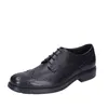 Geox U Dublin Herren Leder Halbschuhe black, belüftetes Produktbild-Vorschau 48