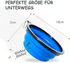 Faltbarer Hundenapf, Reisenapf, Fressnapf, Wassernapf, Produktbild-Vorschau 4