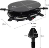 Syntrox Germany Raclette 8 Personen Glasplatte 900W Produktbild-Vorschau 8