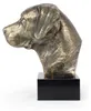 Labrador retriever - Statue de chien, buste sur socle en Voir les images du produit 3