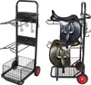 Reitsport Sattel Stallbedarf Trense Sattelwagen Sattelhalter Sattelständer Pferde Pferdesattel Zubehör Wagen Ascot Sattelcaddy Halter 924366 50052 4031765500524 Stabilo-Fachmarkt.de Dema Produktbild-Vorschau