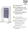 WENKO Handtuch Ständer LIONI Edelstahl Badetuch Halter Produktbild-Vorschau 2