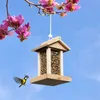 Mangeoire à oiseaux en bois Voir les images du produit 3