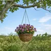 Weide Blumentopf zum hängen Ø 35 cm - inkl. Kette - Produktbild-Vorschau 8
