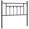 vidaXL Kopfteil Metall Schwarz 107 cm -  Kopf- & Fußenden Produktbild-Vorschau 3