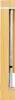A close-up view of a silver thermometer with a black band, partially inserted into a wooden slot. Náhled obrázku produktu