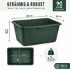 Bac de 65 litres, modèle XL, en plastique, idéal pour Voir les images du produit 3