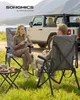 SONGMICS Campingstuhl, verstellbare Rückenlehne 95°-150°,  Produktbild-Vorschau 3