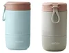 2Stk 800 ml Müslibecher To Go, Lunchpot aus Edelstahl, Produktbild-Vorschau 1