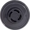 A top-down view of a gray, circular compressor bag closure. Náhled obrázku produktu