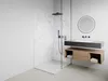 Wandpaneele Dusche 2er-Set inkl. Profile - Aluminium - 90 x Produktbild-Vorschau 2