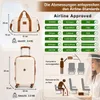 Travelhouse Gepäck-Set Bari, 6-teilig, 4 Koffer mit Rollen, Produktbild-Vorschau 4
