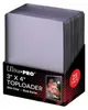 Ultra Pro Toploader avec bord noir 3" x 4 Voir les images du produit 3
