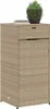 vidaXL Mobile da giardino Beige 55x55x111 cm Poly Rattan Anteprima dell’immagine prodotto 4