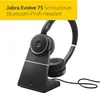 Jabra Evolve 75 MS Stereo - Headset - On-Ear - Bluetooth - Produktbild-Vorschau 14