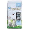 A bag of Applaws kitten food with images of kittens and grass. Podgląd zdjęcia produktu