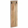 A vertical wooden panel with black mounting brackets on the back. Produktbild-Vorschau