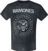 Ramones T-Shirt Herren Hey Ho Let's Go schwarz Band-Merch, Produktbild-Vorschau 1