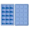 4x XXL Silikon Eiswürfelform für große Eiswürfel 3,2 x 3,2 Produktbild-Vorschau 3