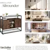 A collage showing a sideboard in different room settings: dining room, living room, kitchen, and bedroom. Náhled obrázku produktu