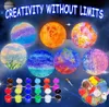 Mond Lampe Malset,3D-Nachtlicht Kreativ Set für Kinder, DIY Produktbild-Vorschau 5
