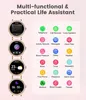 Smartwatch Damen Premium Mit Telefonfunktion Schrittzähler Produktbild-Vorschau 5
