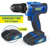 Kinzo Perceuse sans fil - 14.4V - Bleu - Perceuse sans fil Voir les images du produit 5