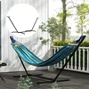 Outsunny Hängemattengestell Metall mit Haken 280x120x110 cm Produktbild-Vorschau 2