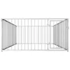 vidaXL Outdoor-Hundezwinger 200×400×100 cm Voir les images du produit 2