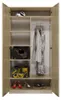 Topeshop SD-90 SON KPL, Eiche, Garderobe, 7 Regale, 2 Produktbild-Vorschau 11