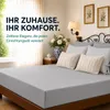 Komfortec Jersey Spannbettlaken 140x200 cm, 100% Baumwolle, Produktbild-Vorschau 2