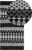 BELIANI Teppich Läufer Schwarz und Beige Echtleder 80 x 150 Produktbild-Vorschau 1
