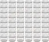 Oputec 48x 230 ml Einmachgläser mit Schraubdeckel Weiß – Produktbild-Vorschau 1