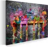 Wandbild Leinwandbild Street Art Brandenburger Tor Produktbild-Vorschau 1