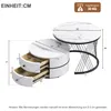 Abrihome Couchtisch 2er Set Sofatisch, Satztisch mit Produktbild-Vorschau 7