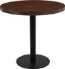 vidaXL Bistro stůl tmavě hnědý 80 cm MDF Náhled obrázku produktu 5