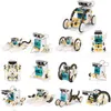 Solarny zestaw robotów 14 w 1 Solarna zabawka edukacyjna Podgląd zdjęcia produktu 6