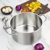 Edelstahl Kochtopf 9,5L 28cm, Induktionsgeeignet, für Produktbild-Vorschau 6