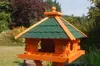 Vogelhaus mit Bitumenschindeln V20 mit Ständer Produktbild-Vorschau 2