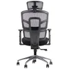 Otočná ergonomická kancelárska stolička TREX, hliníková Náhľad obrázku produktu 2
