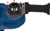 Close-up view of an oscillating multi-tool blade attachment and its mounting mechanism. Produktbild-Vorschau