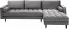 riess-ambiente Elegantes Ecksofa COZY VELVET 260cm grau Produktbild-Vorschau 21