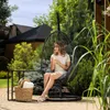 di volio Polyrattan Hängesessel mit Gestell BACOLI Produktbild-Vorschau 2
