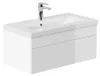 HOME DELUXE - Badmöbel-Set - WANGEROOGE BIG Weiß - Small - Produktbild-Vorschau 1